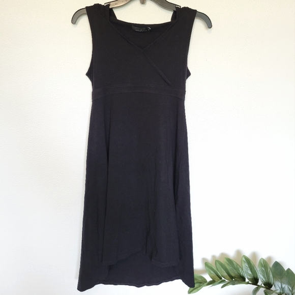 Prana Faux Wrap Hooded Dress - Picture 2 of 4